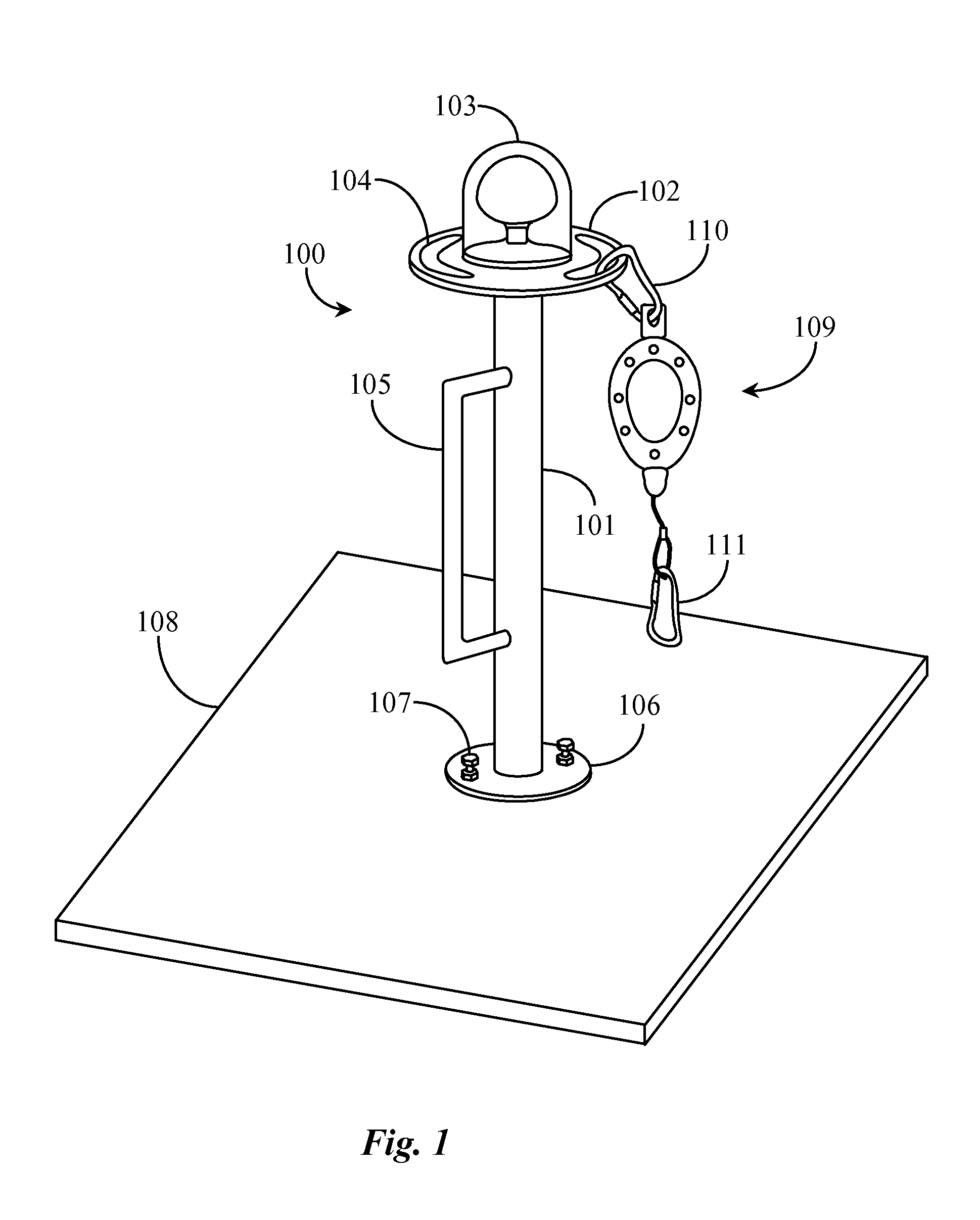 Safety Line Anchoring System