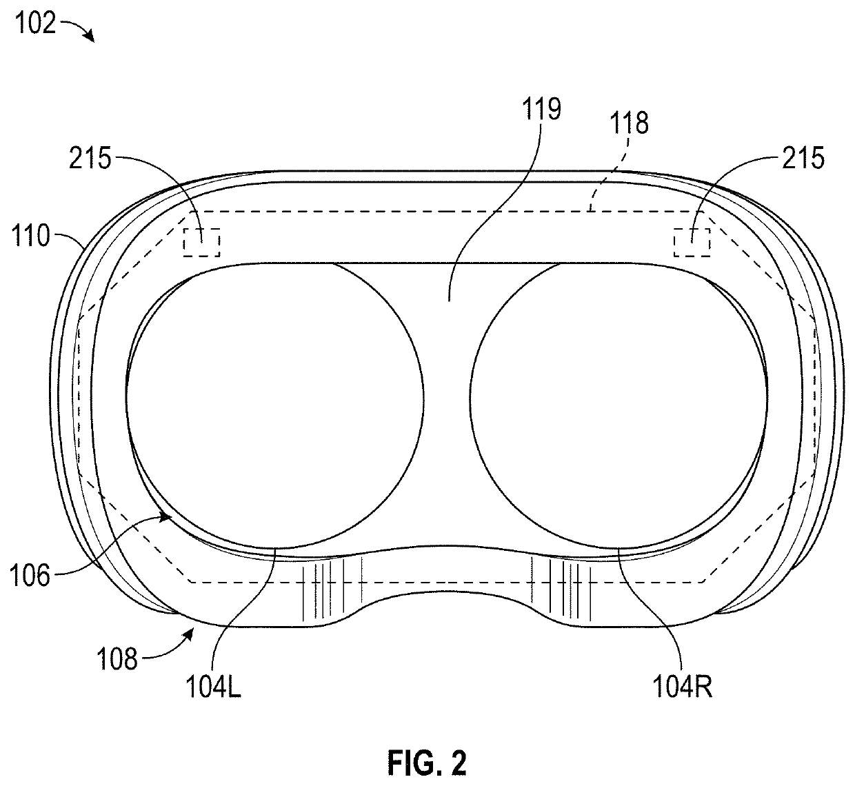 Predictive eye tracking systems and methods for foveated rendering for electronic displays