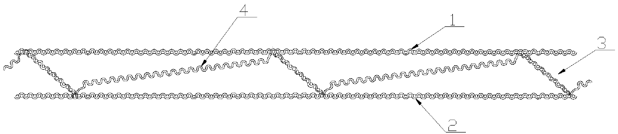 Design method and production technology of multi-layer heat preserving shell fabric