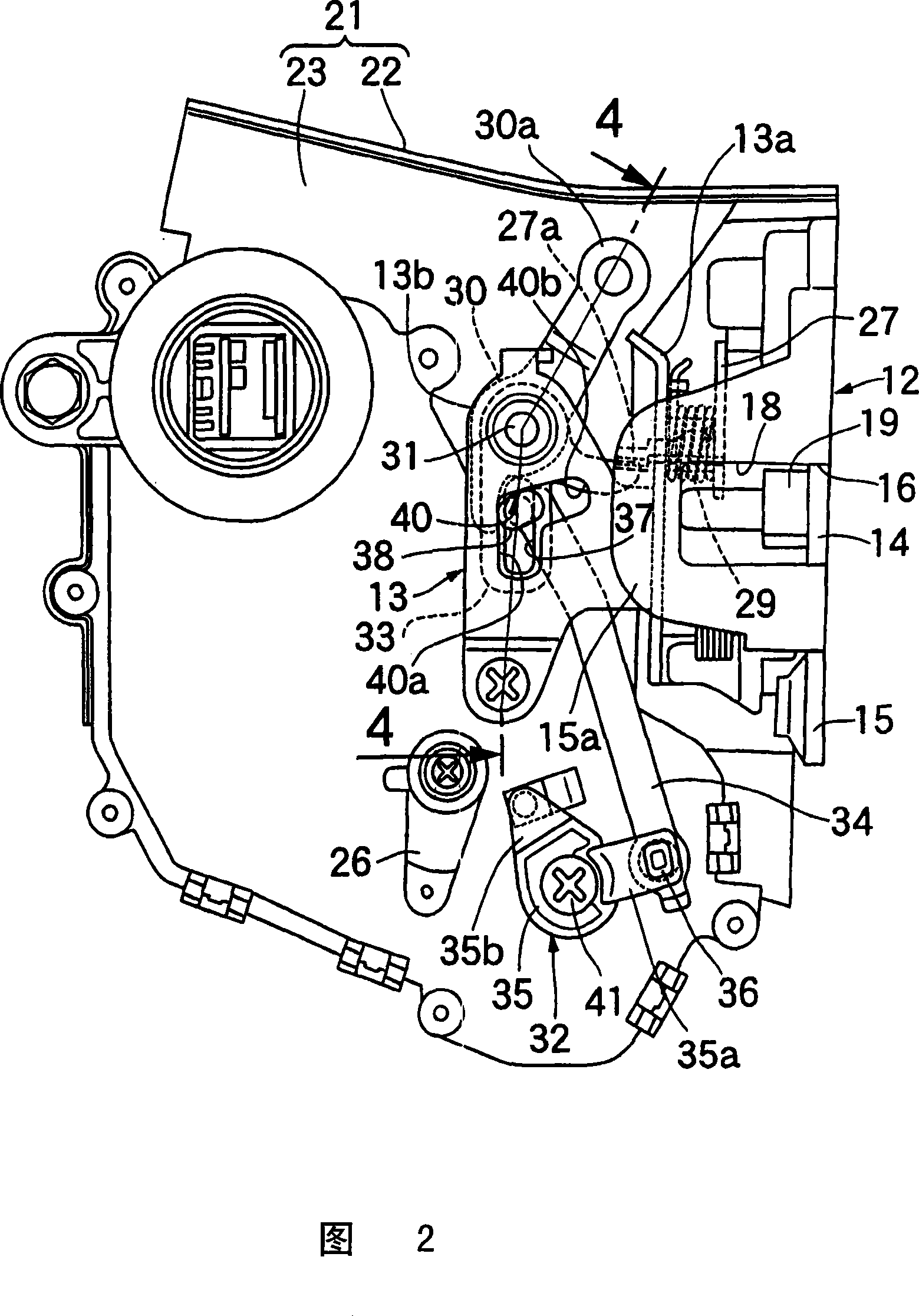 Door lock device for vehicle