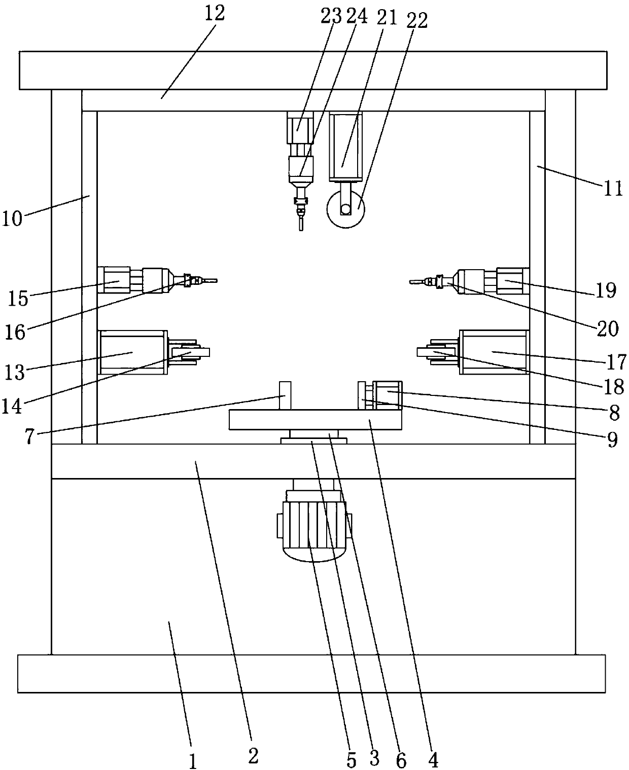 Automatic paint spraying equipment