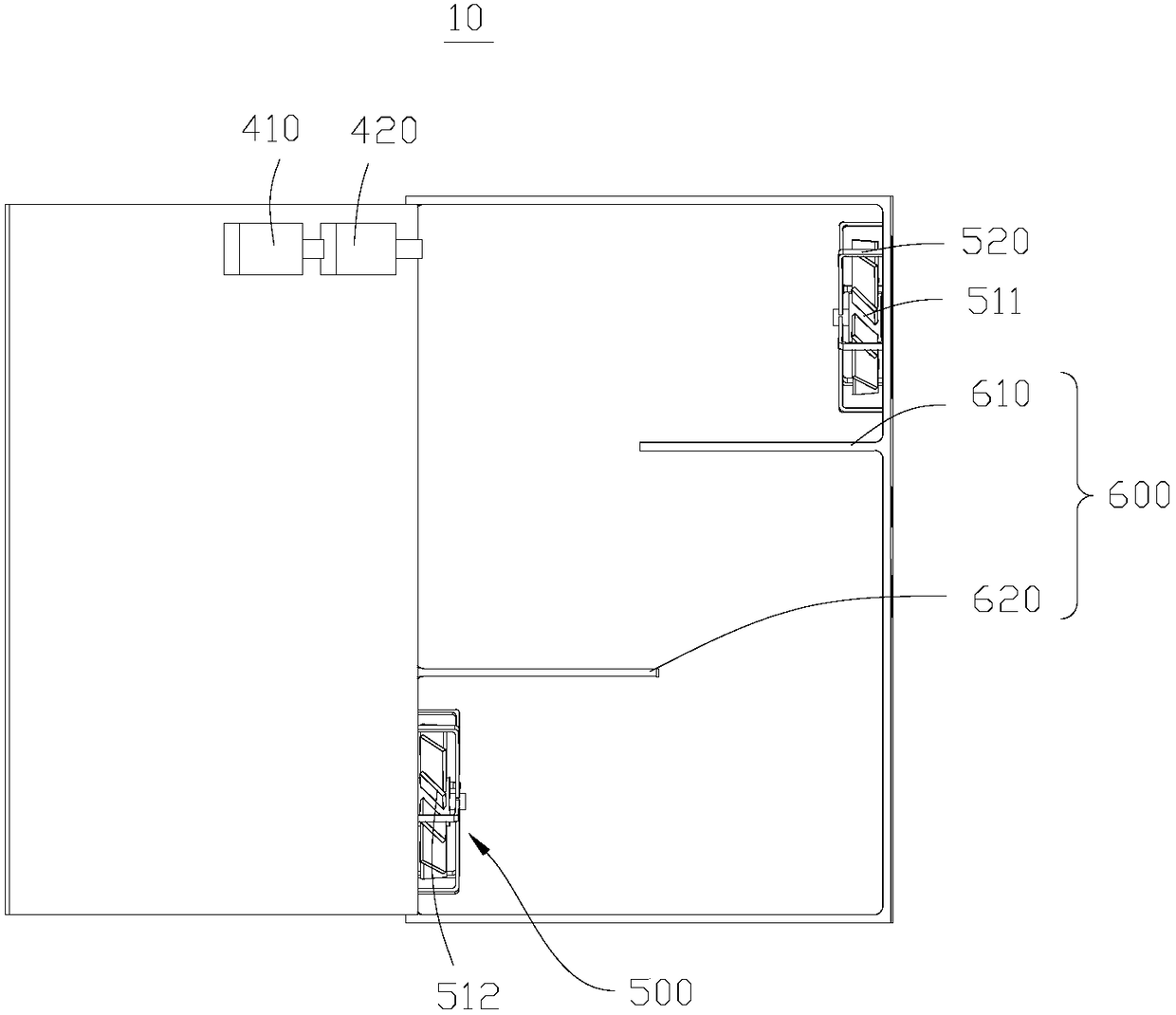 An electrical cabinet and dust-proof control method