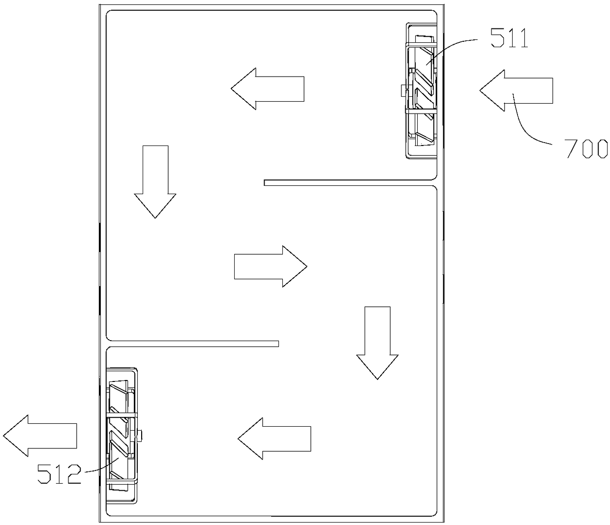 An electrical cabinet and dust-proof control method