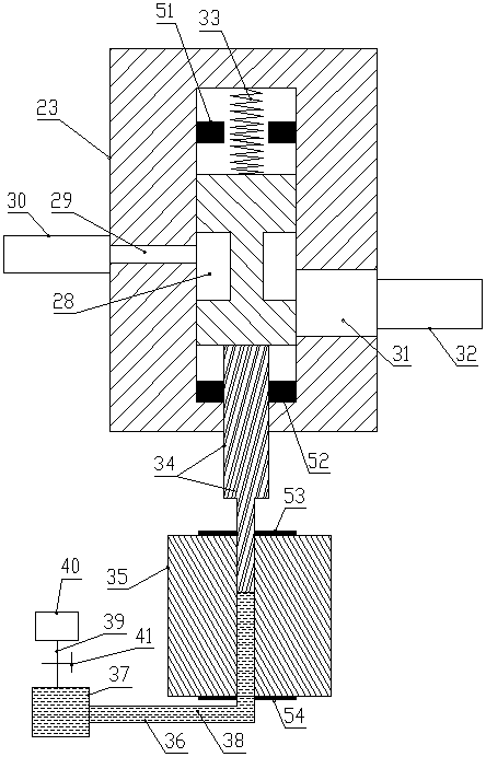 Expansive type thermostatic hot water system