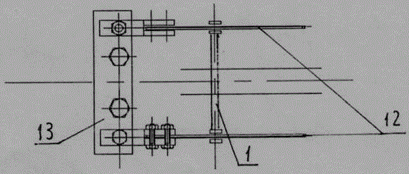 Reverse-rotation soil-clamping type dry land bowl-taking transplanting mechanism with Lagrange planetary gear train