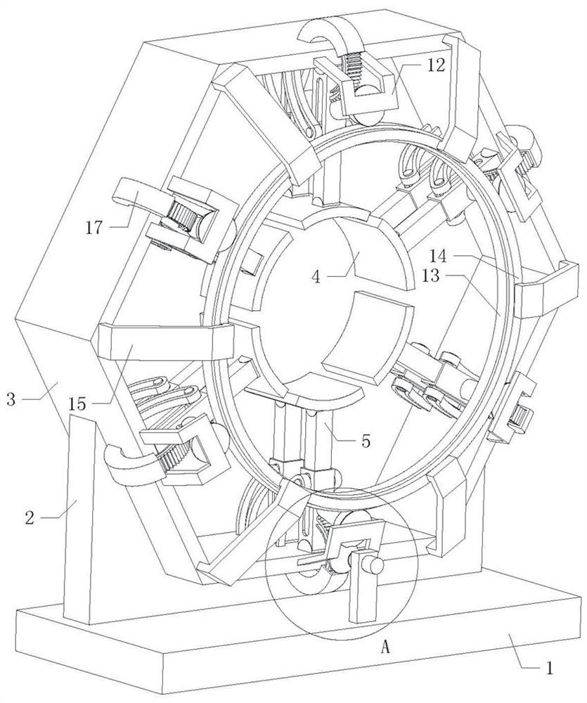 Clamping device for metal machining