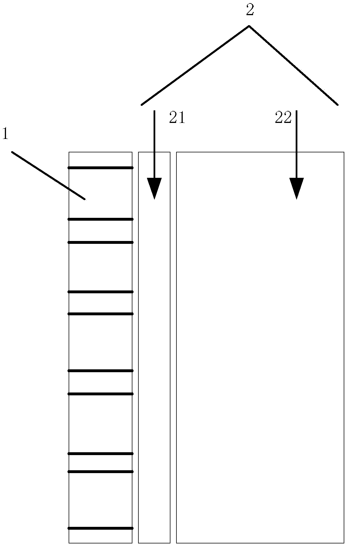 Beta-ray position detection device and method based on scintillating fibers