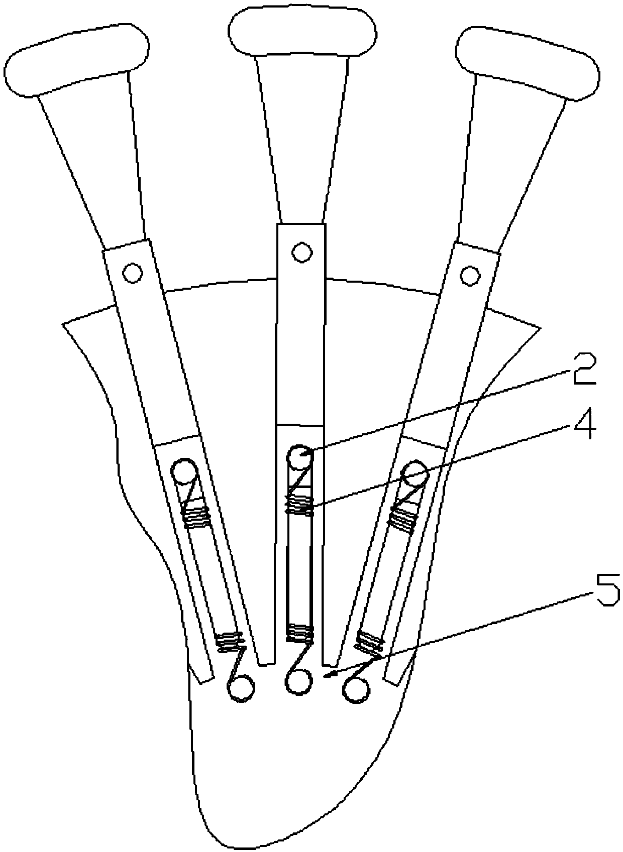 Multifunctional tire with functions of climbing steps and driving on level ground and using method thereof