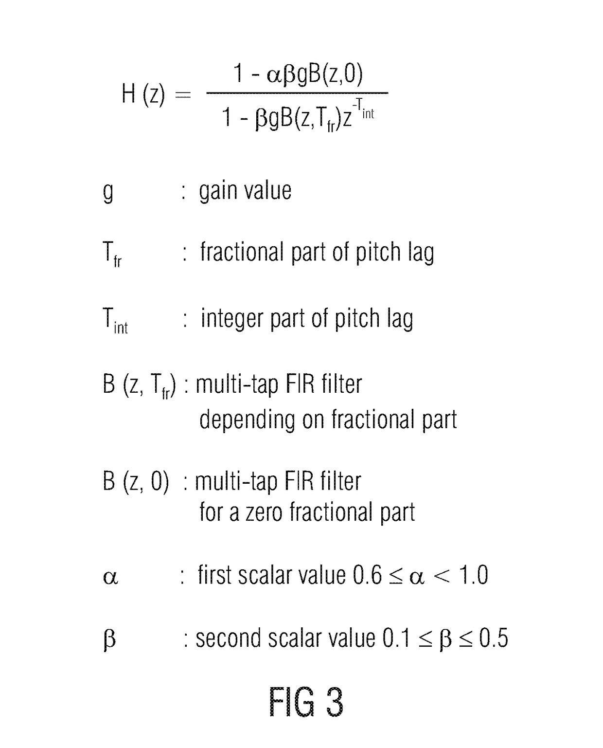 Apparatus and method for processing an audio signal using a harmonic post-filter