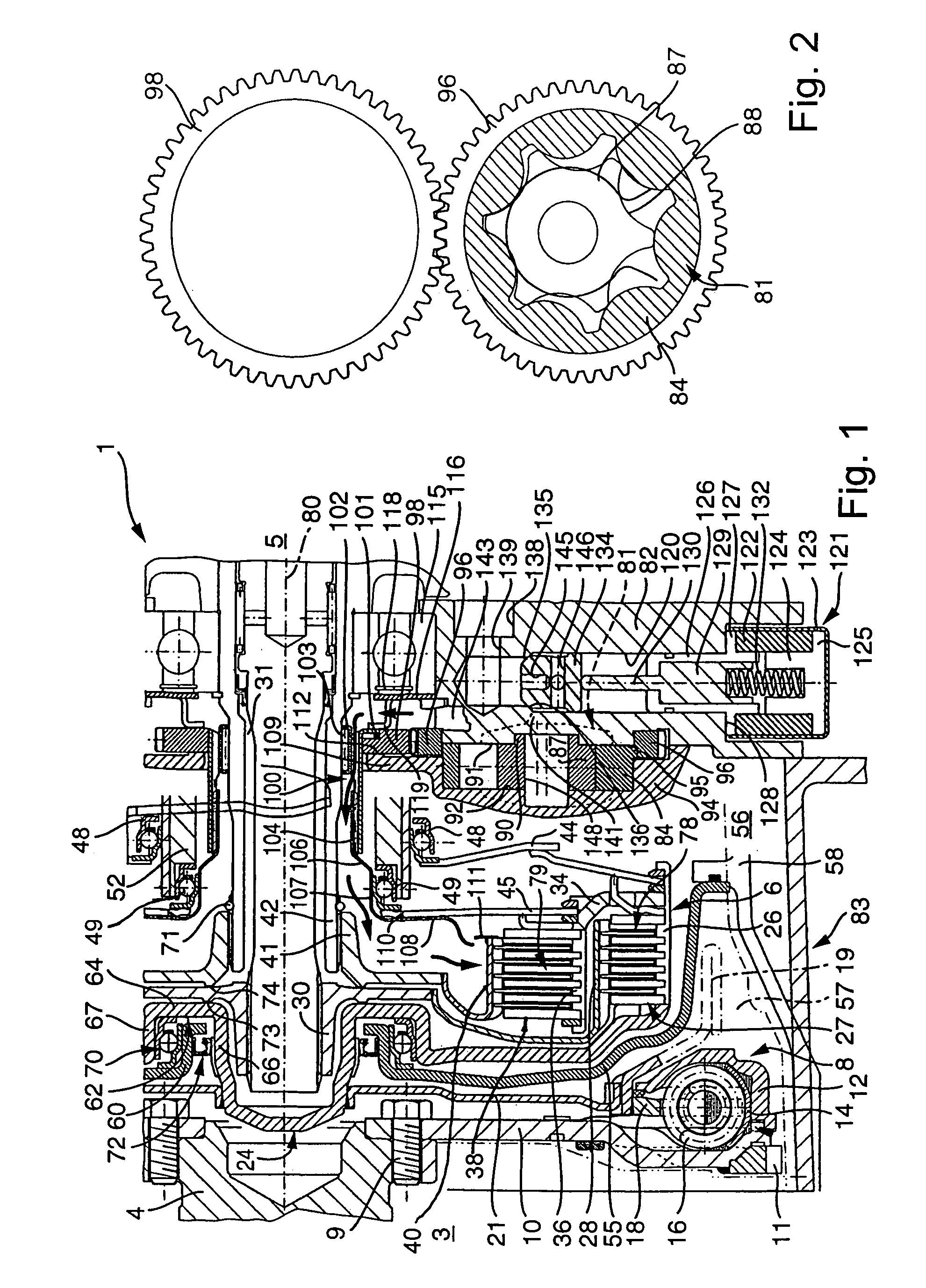 Torque transmitting unit and power train having a torque transmitting unit