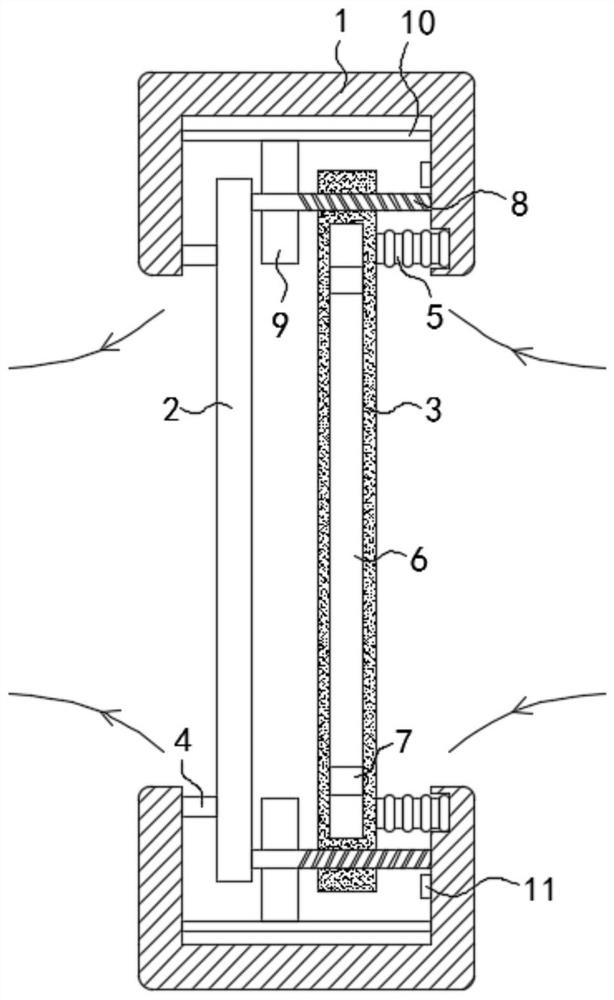 A self-regulating window for municipal buildings based on the principle of polymerization reaction