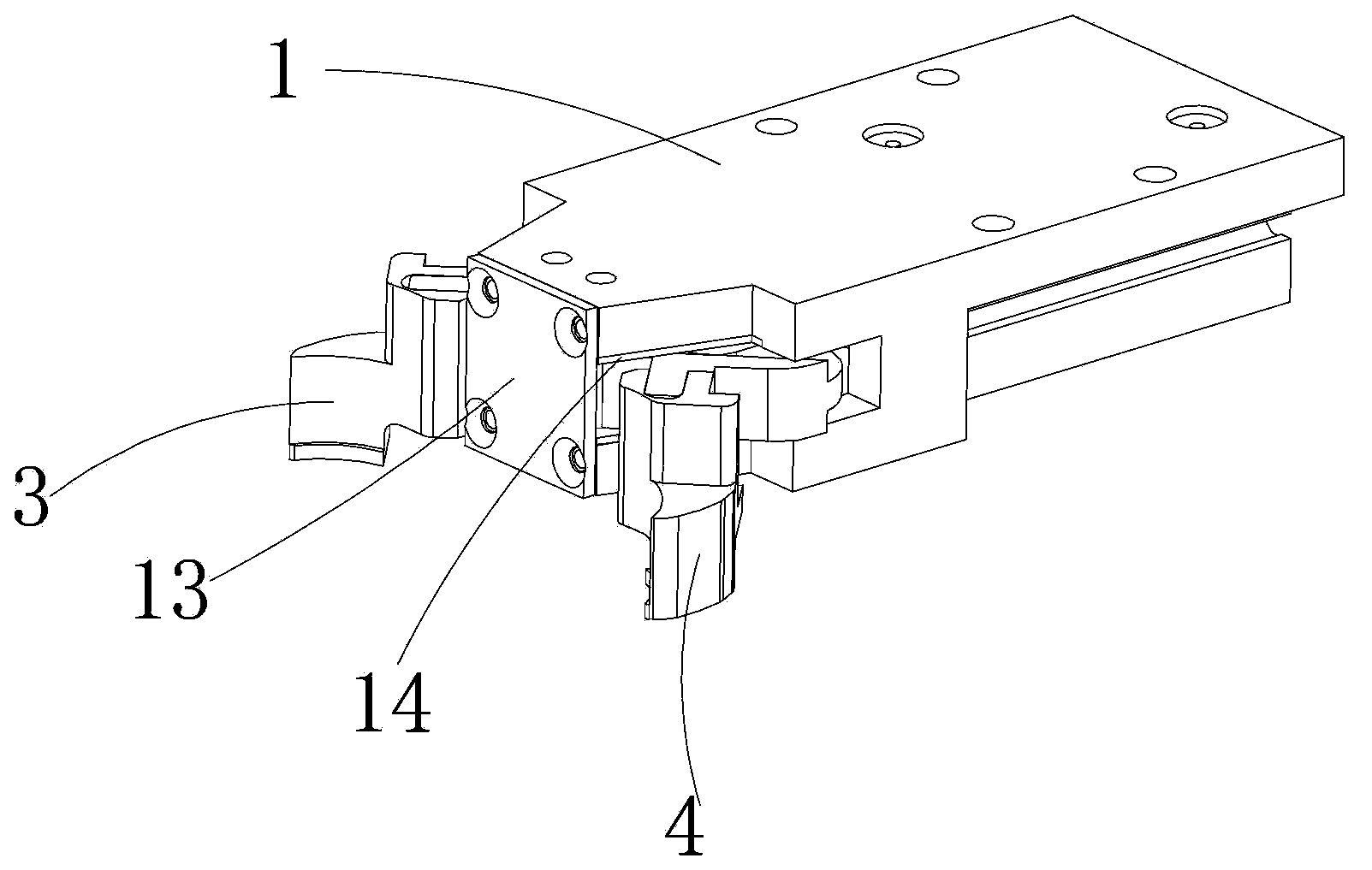 Pneumatic pawl manipulator