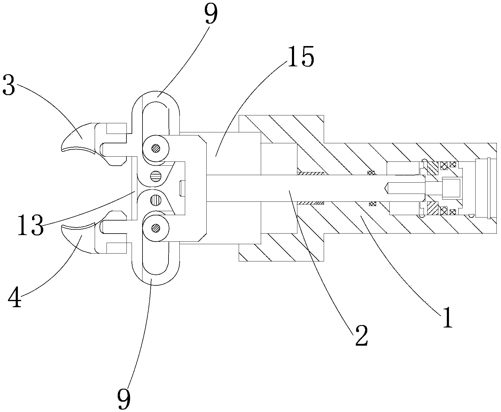 Pneumatic pawl manipulator