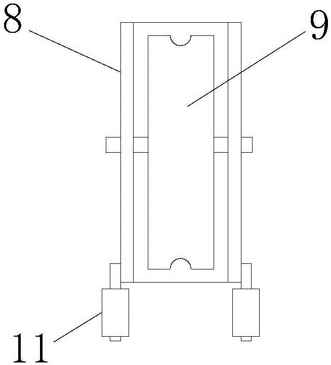 Conveying device for winding of varnished wire