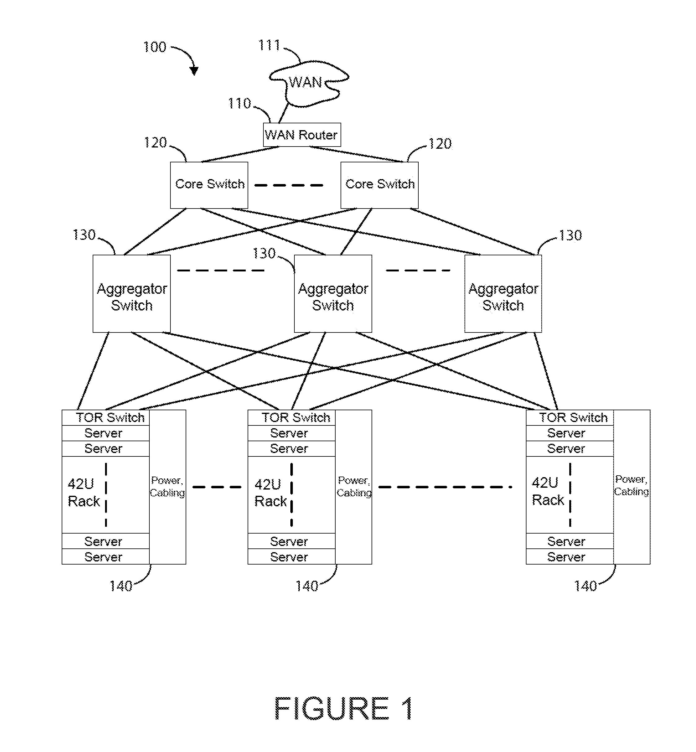 Pcie lane aggregation over a high speed link