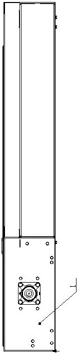 Accelerated converging device for cigarette box conveying