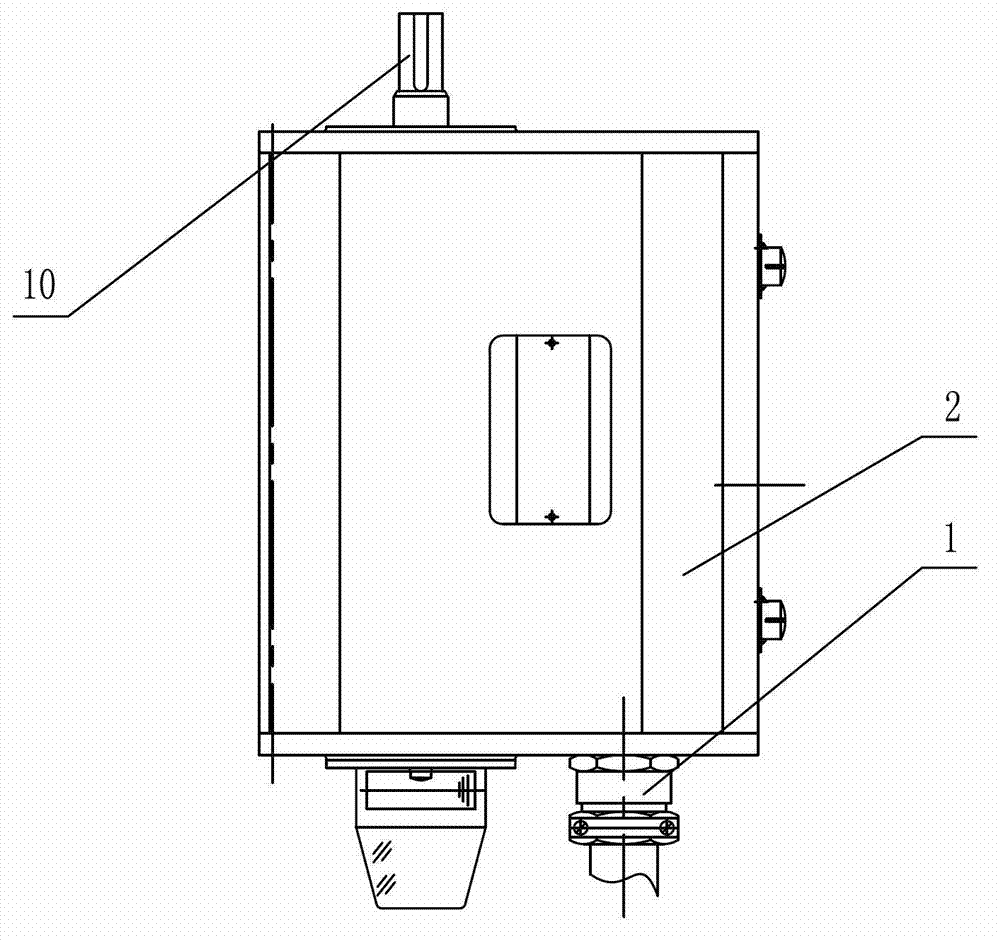 Adjustable cam controller with mechanical limiting function