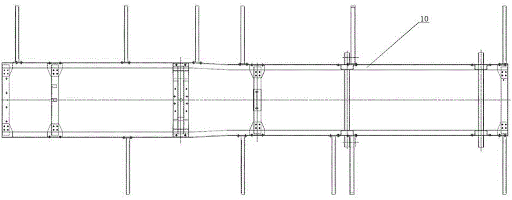 Chassis for fuel type mobile police office