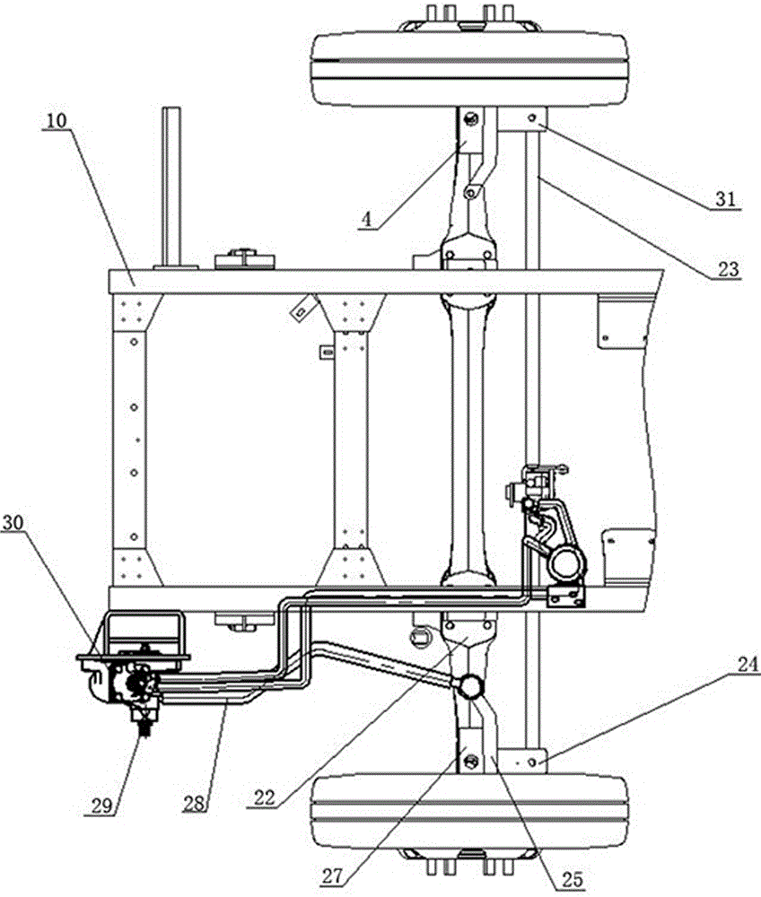 Chassis for fuel type mobile police office