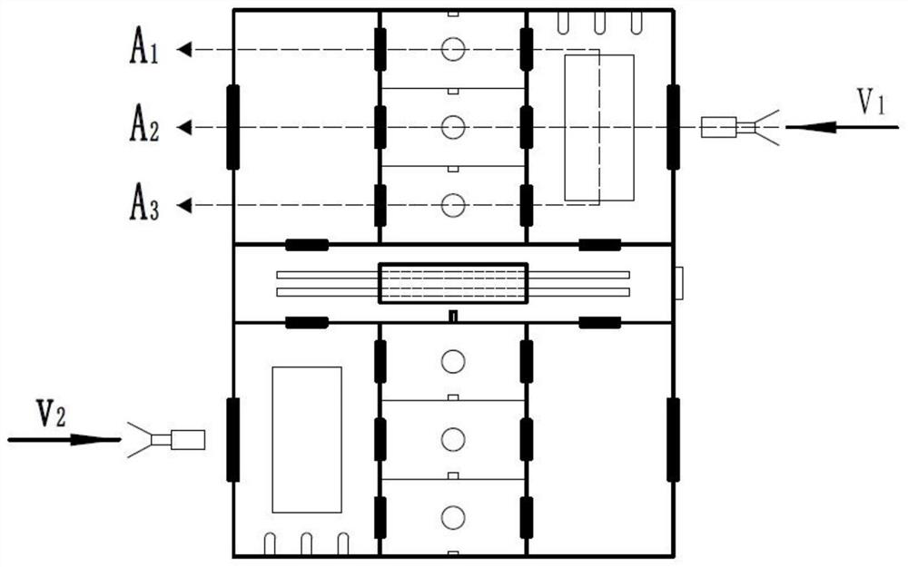 Intelligent decontamination system for livestock and poultry farm personnel and implementation method