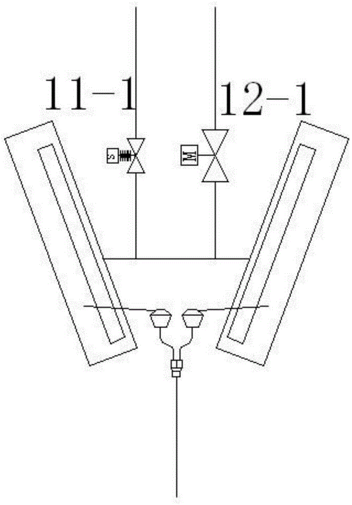 A flooded air-cooled heat pump unit