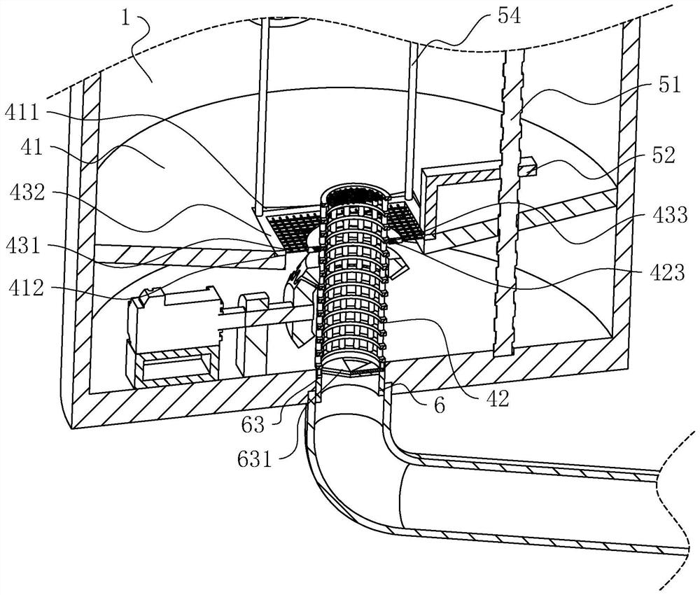 Municipal road initial rainwater collection device based on rainwater and sewage diversion