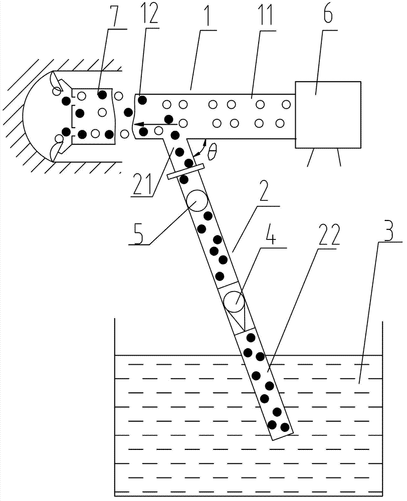 Bit lubricating device of rotary drill rig