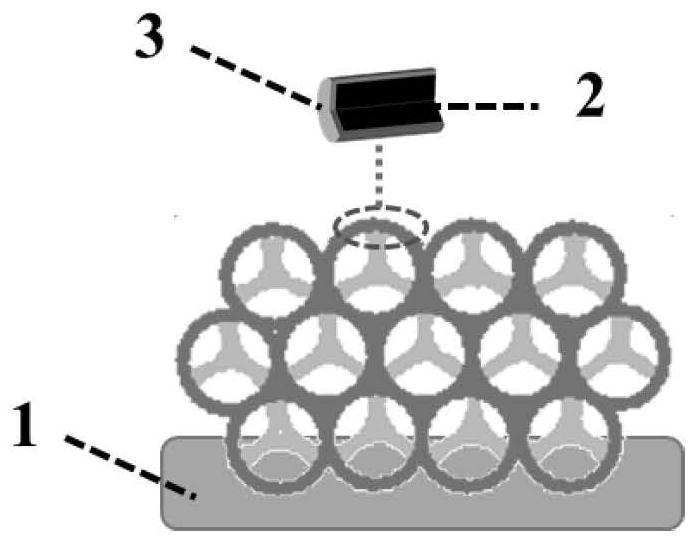 Nickel cobaltate-titanium nitride array electrode material and its preparation method and energy storage application