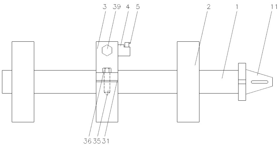 Pump body inner ring hole machining device and process