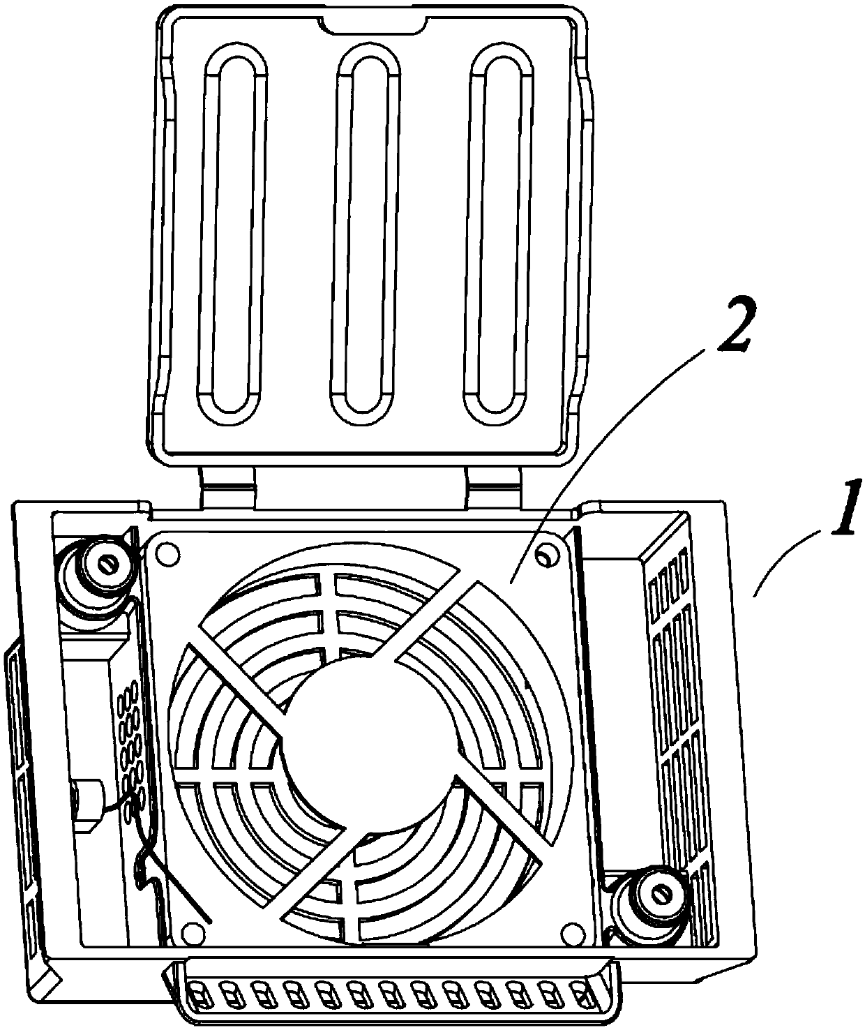 Integrated fan assembly