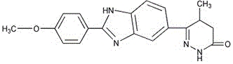 Preparation method of key intermediate of Pimobendan