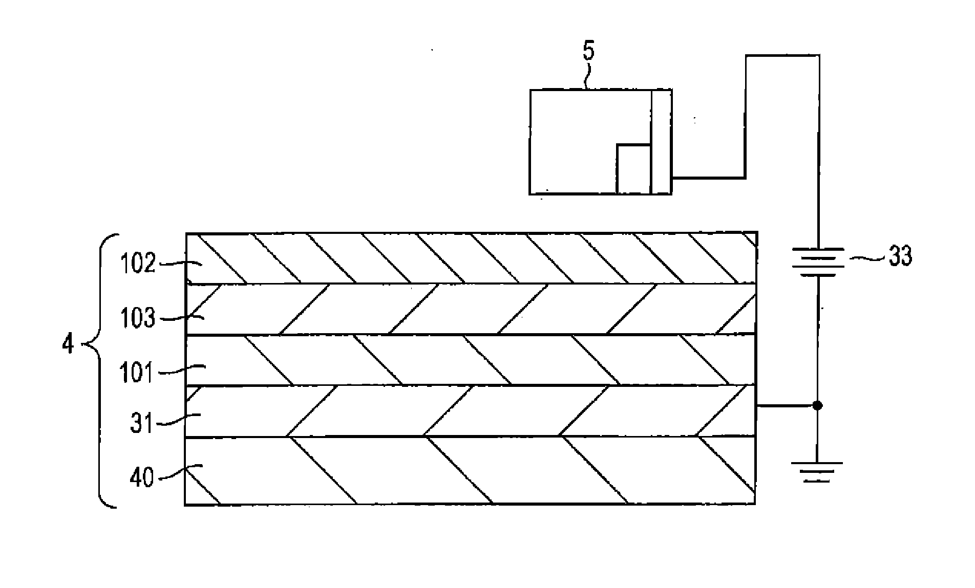 Magnetization controlling element using magnetoelectric effect