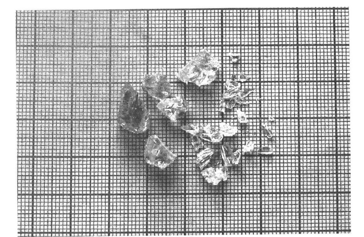 High-temperature-phase tellurium barium molybdate crystal as well as preparation method and applications thereof