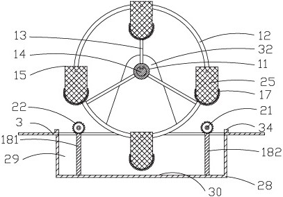 Electric rotary hot pot