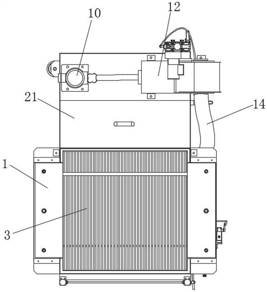 Water-saving device for lead storage battery water conservancy sorting and working method thereof