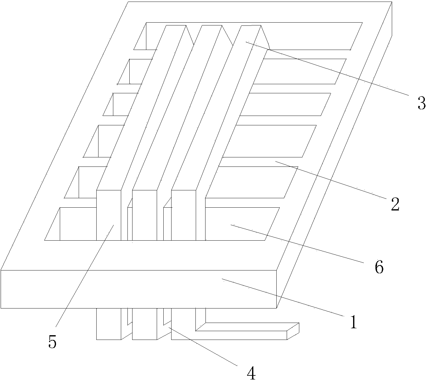 Method for manufacturing three-dimensional integrated inductor structure