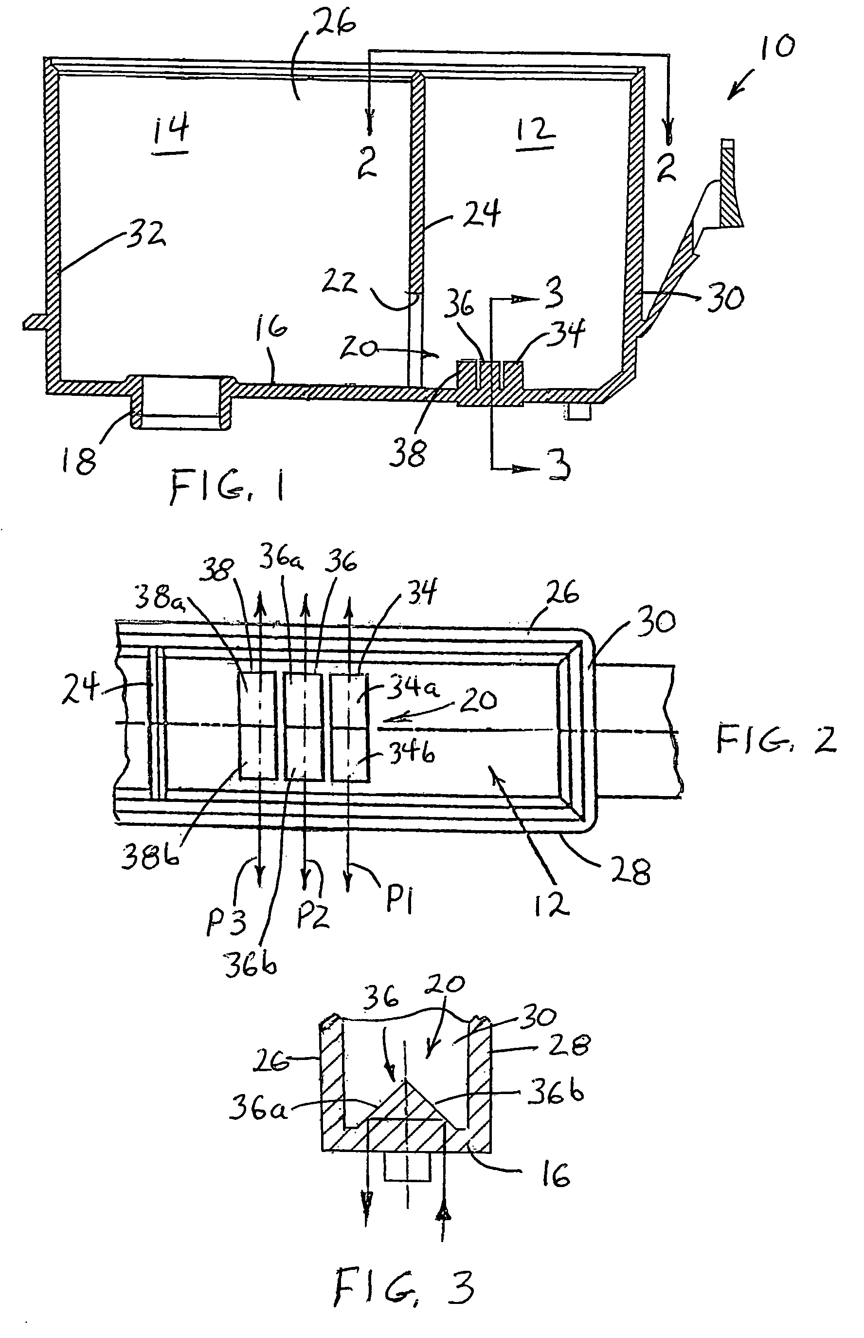 Optical ink level detecting arrangements for ink cartridges