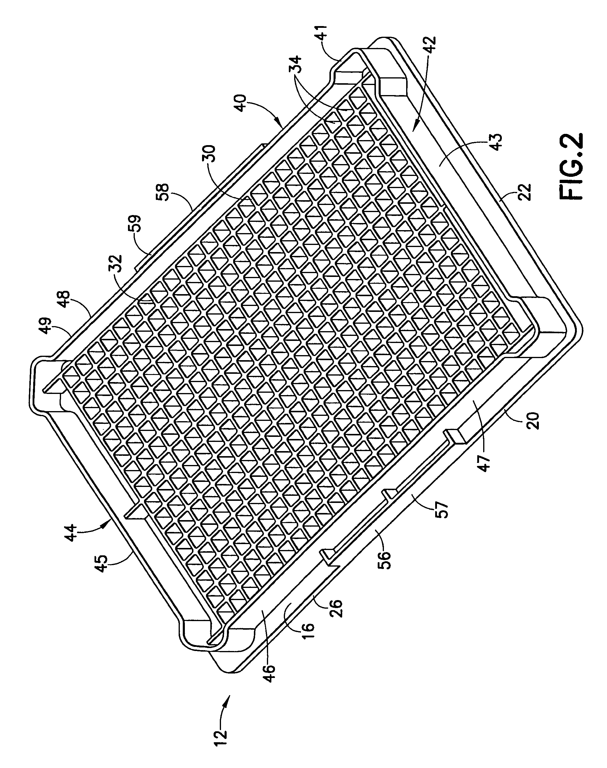 Micro-plate and lid for robotic handling