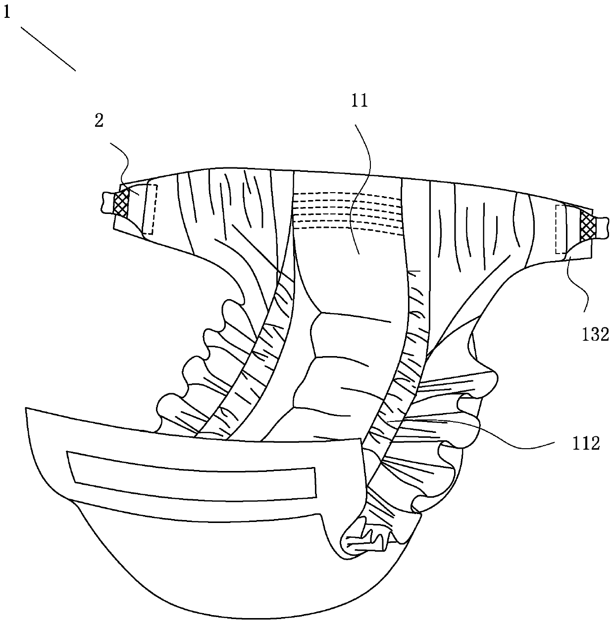 Production method of multiple-turnover panty-shape diapers suitable for outdoor sports