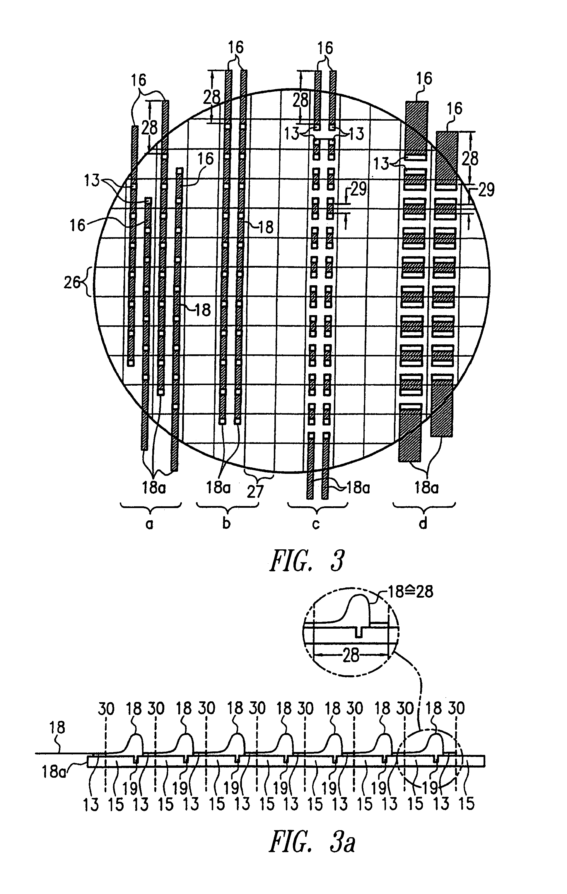 Method for production of contactless chip cards and for production of electrical units comprising chips with contact elements