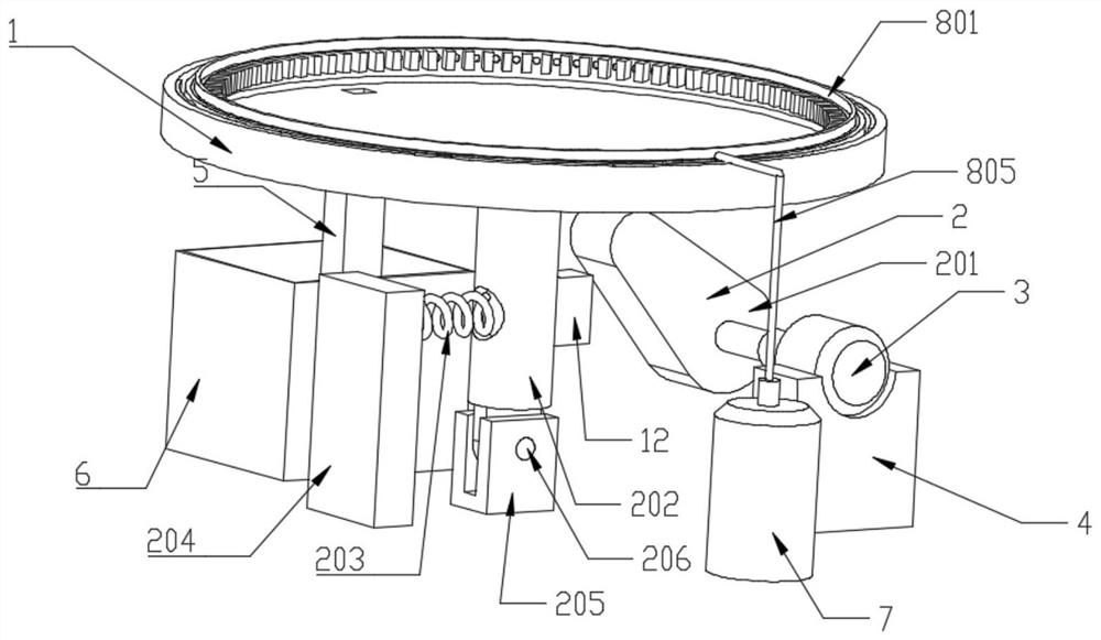 Agricultural product cleaning table