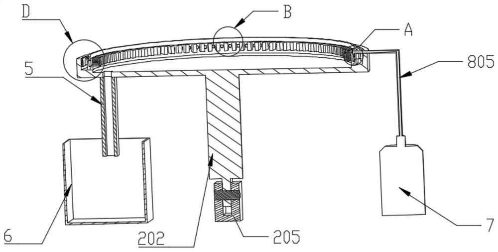 Agricultural product cleaning table