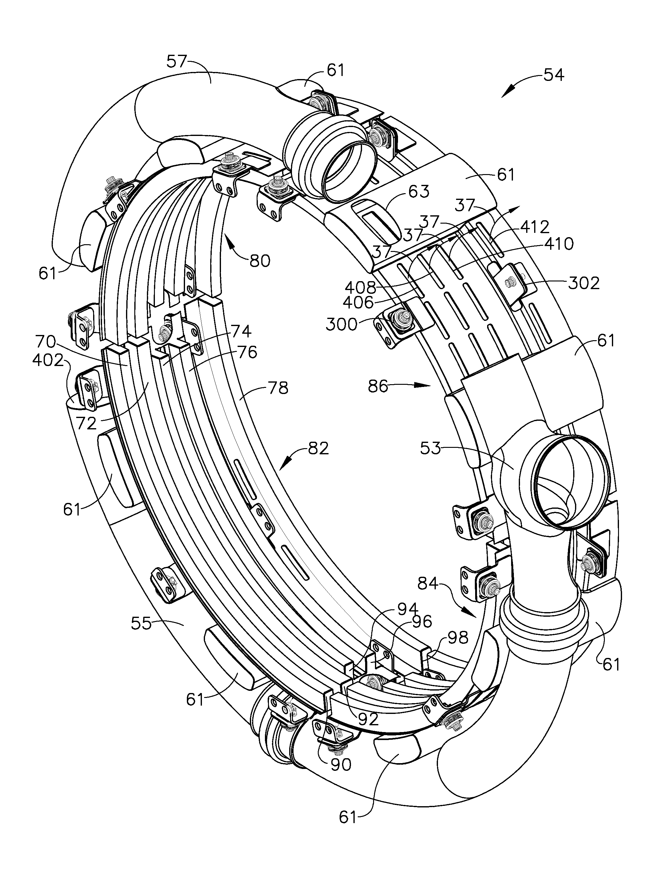 Active clearance control manifold system