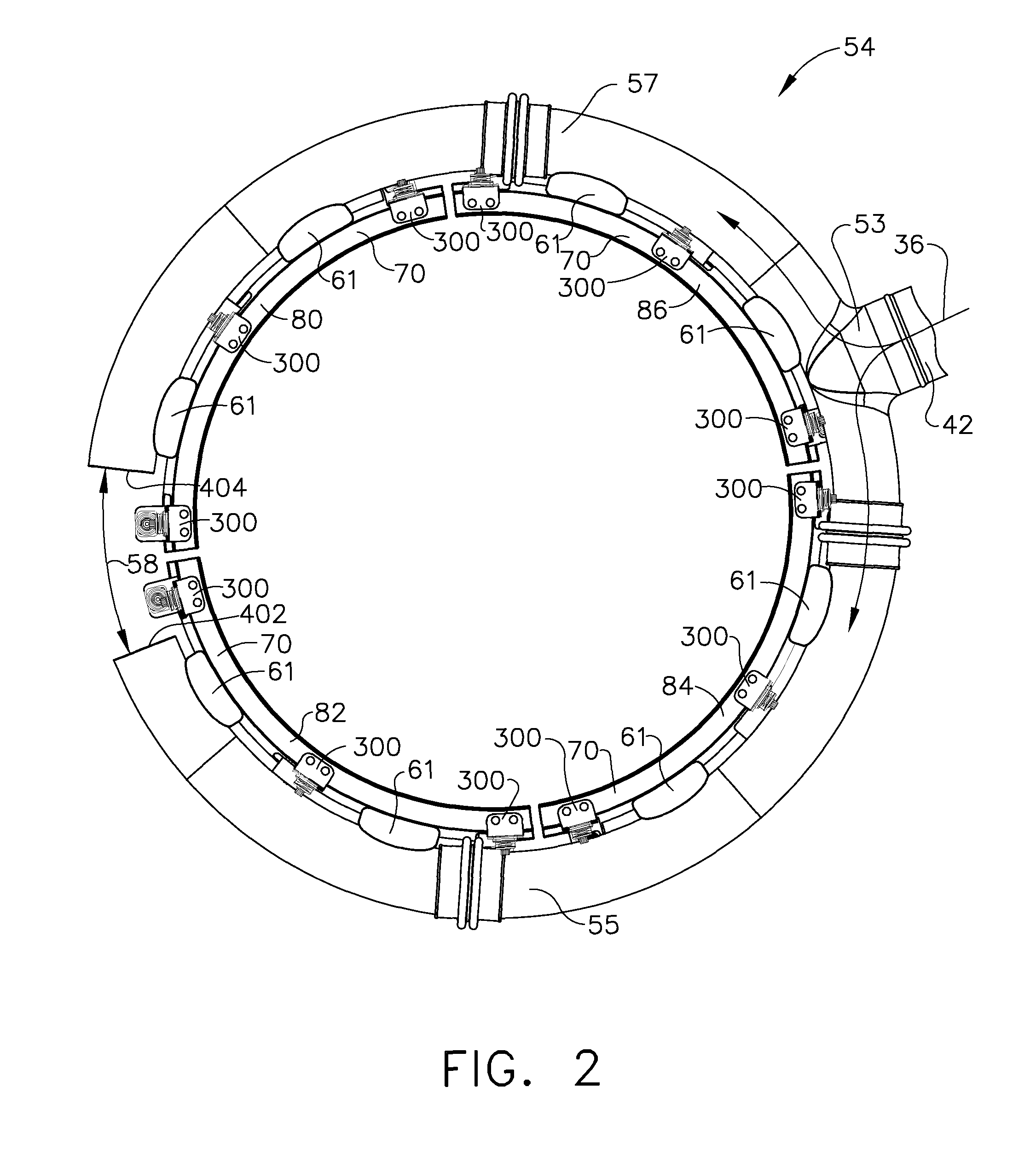 Active clearance control manifold system