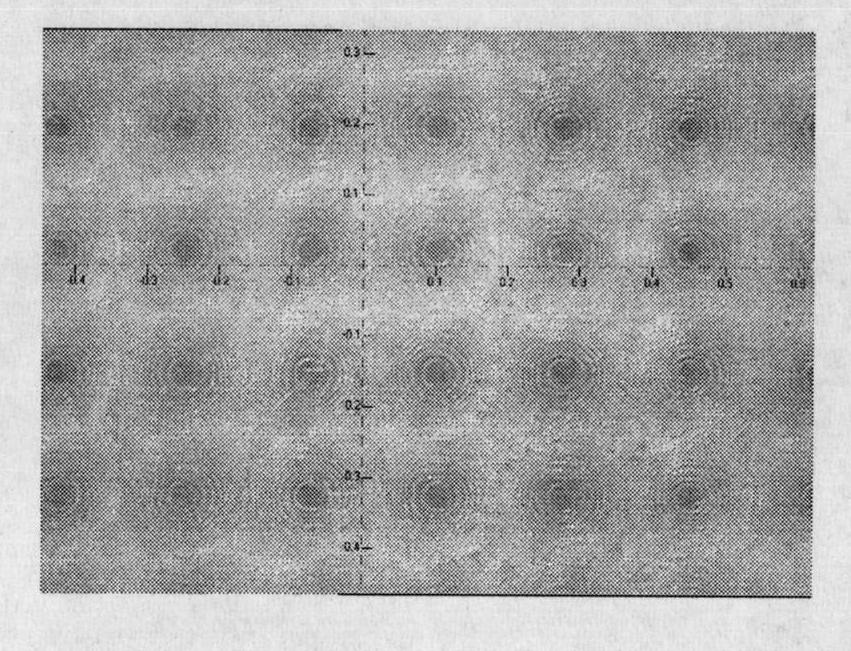 Microlens array imaging anticounterfeiting coin or badge