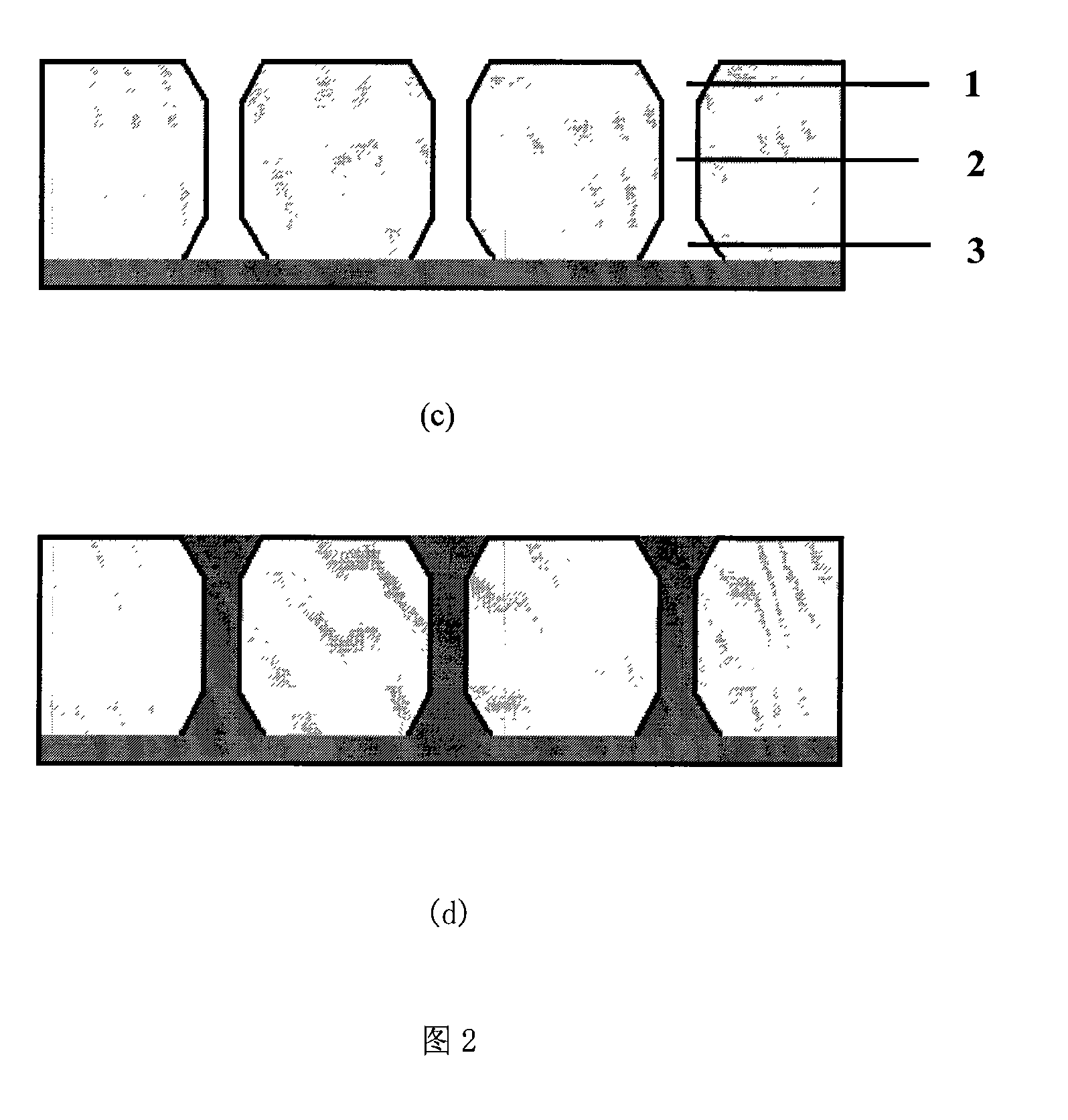 Vertical interconnecting through-hole for three-dimensional systematic encapsulation, and preparation thereof