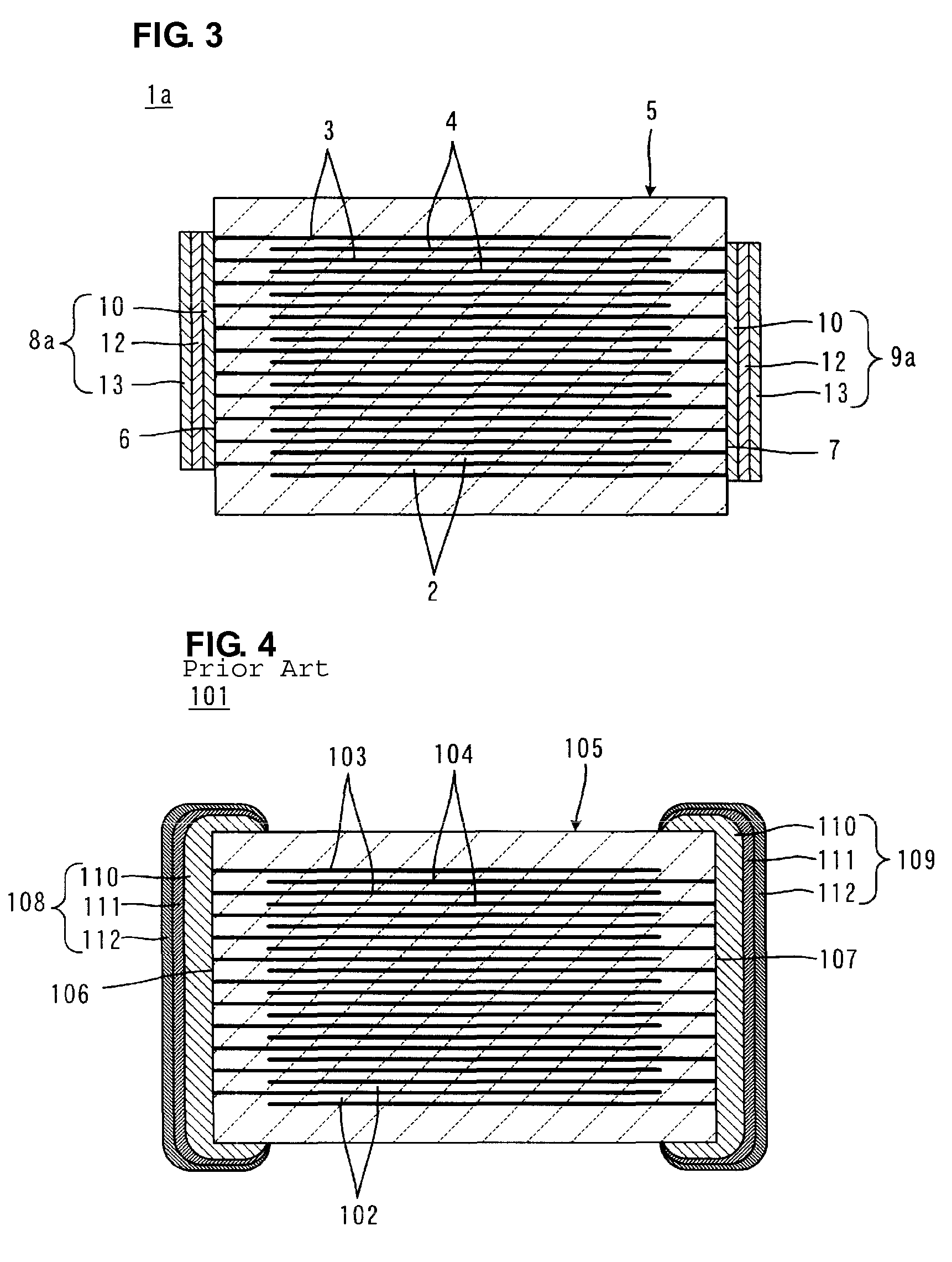 Multilayer electronic component including a counter diffusion layer