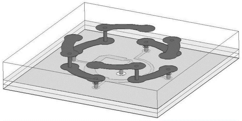 Multilayer quadrifilar helix antenna system