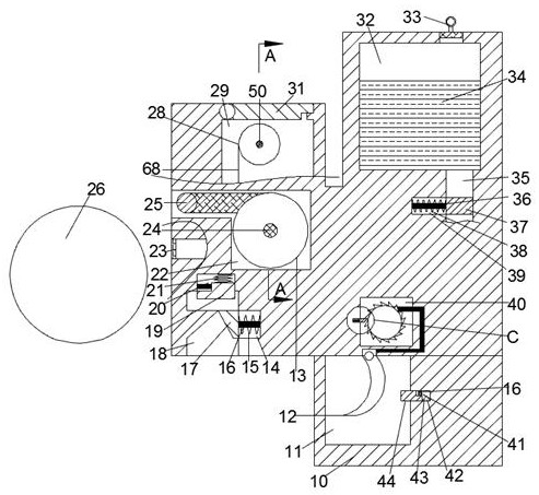 Portable automatic wound cleaning and binding device