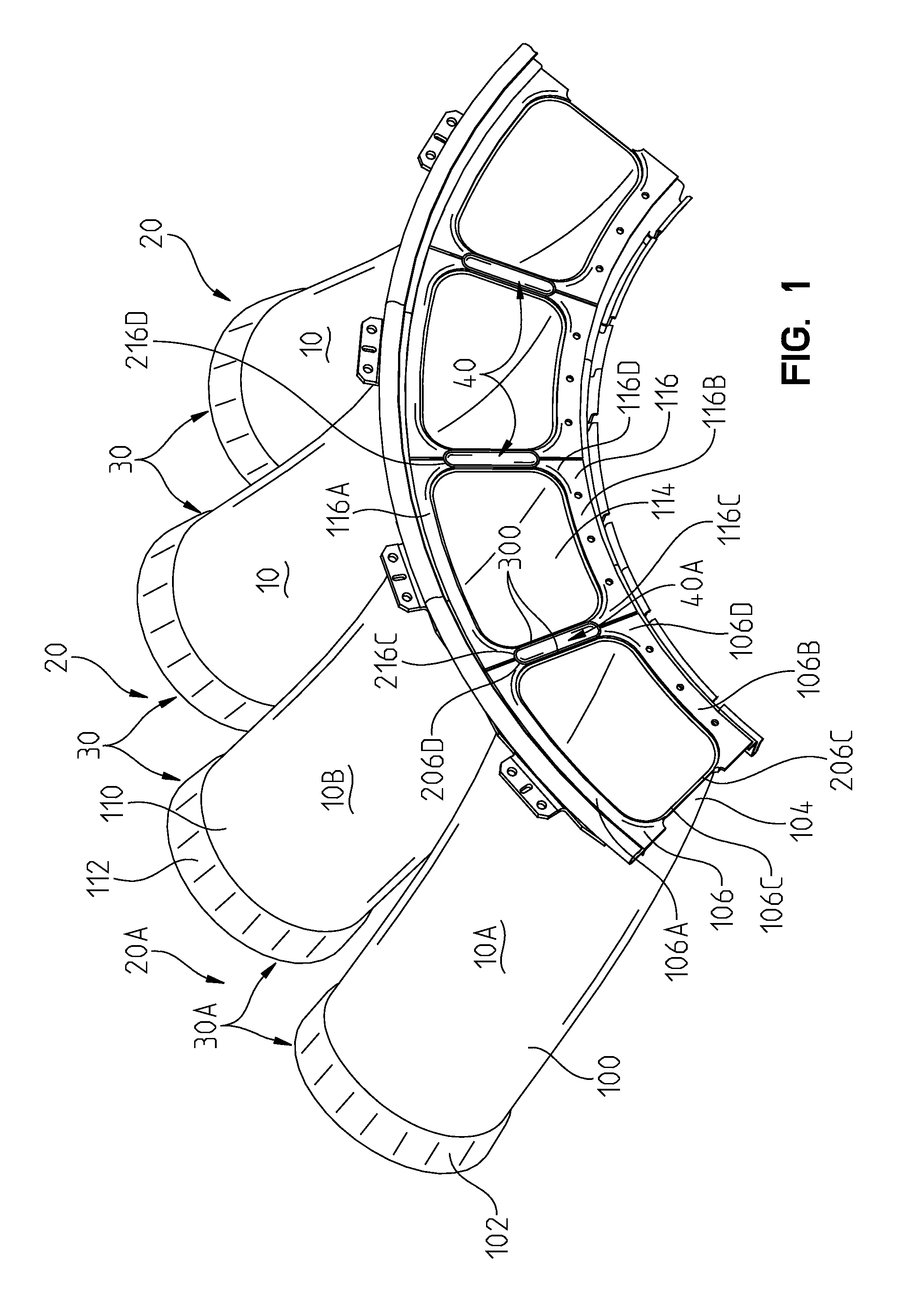 Gas turbine transition duct apparatus